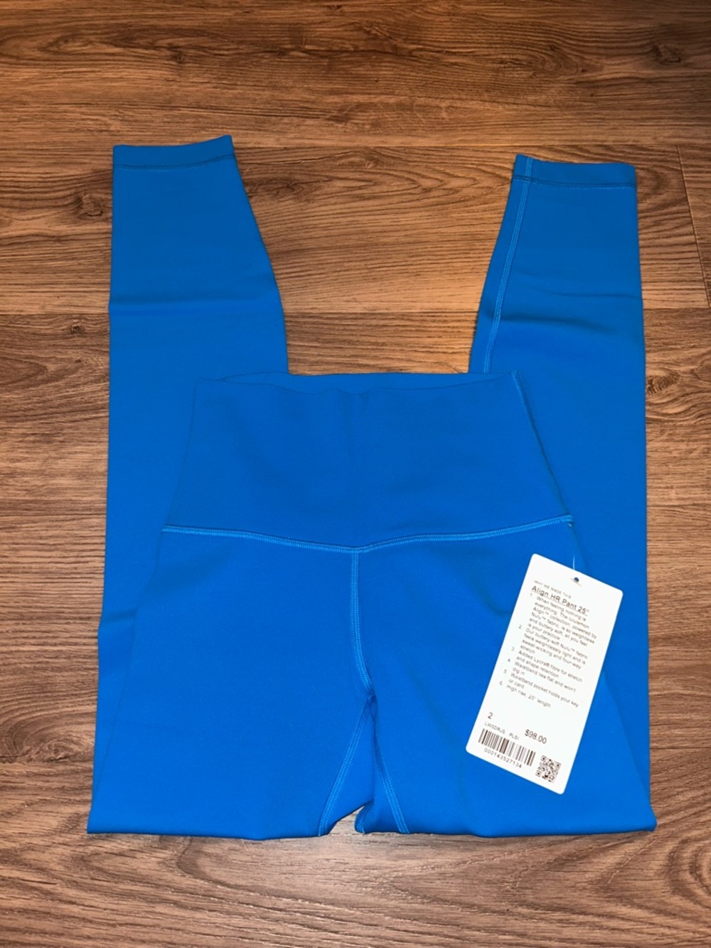 Lululemon High Rise Align Pant - Size 2-Brand New with Tags-Poolside Blue 💙